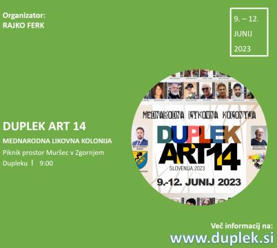 Mednarodna likovna kolonija Duplek Art 14