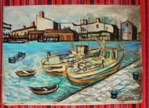 Dušan Fabič - slikarska razstava v avli nove dvorane